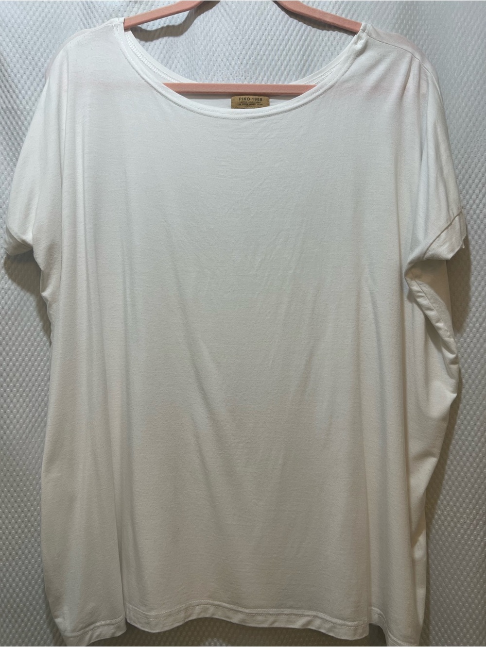 Piko 1988 White Crewneck Tee